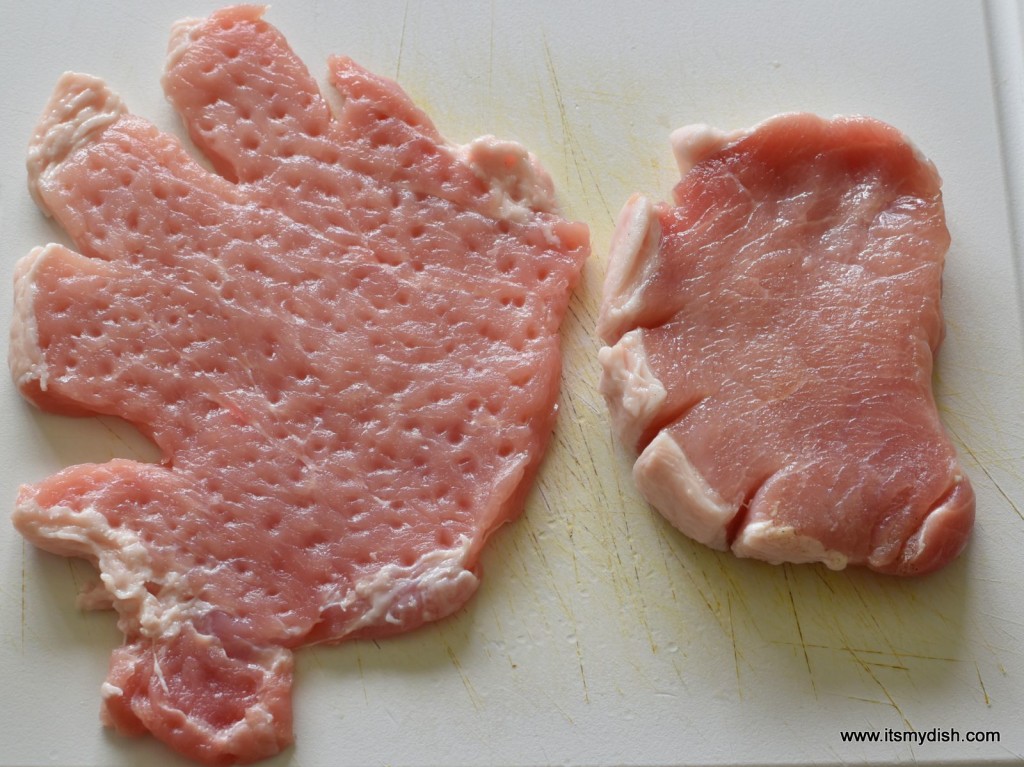 pork chop - cut