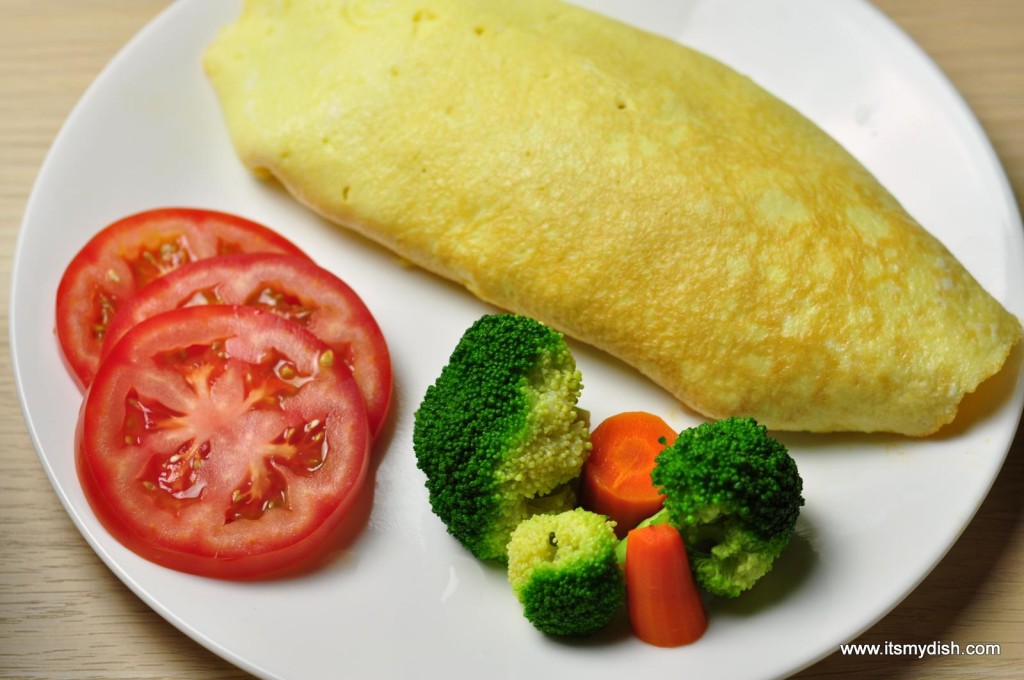 Omelet Fried rice - decorated