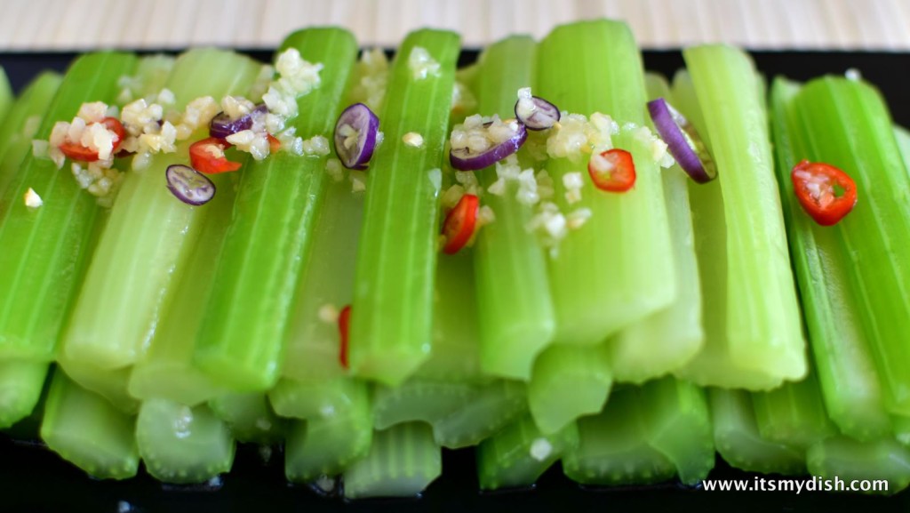 Sichuan celery salad - final