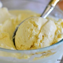 ice cream - scoop-closeup