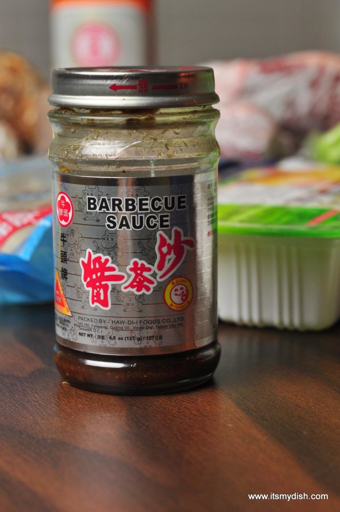 Taiwanese hot pot - shacha sauce