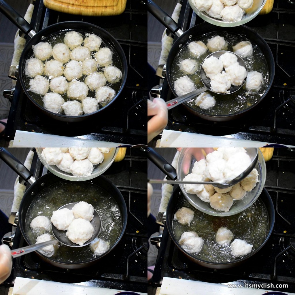 fuzhou fish balls - cooking-process