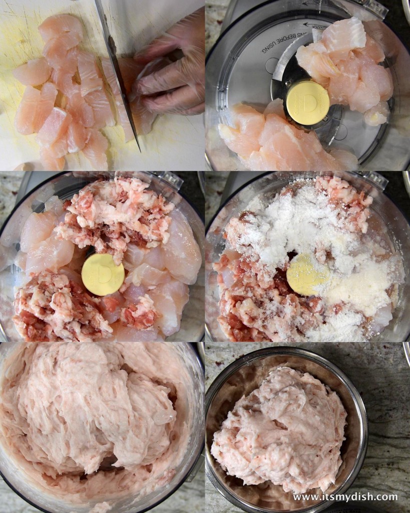 fuzhou fish balls - paste-process