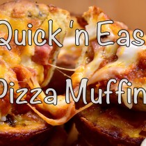 pizza muffin - title