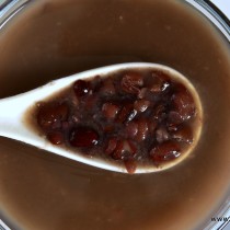 red bean soup - closeup1